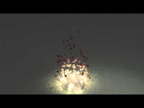 Particle Info node test