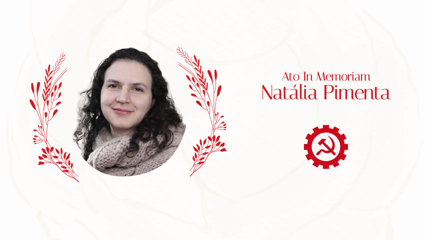 Ato in memoriam da companheira Natália Pimenta - 30/11/25