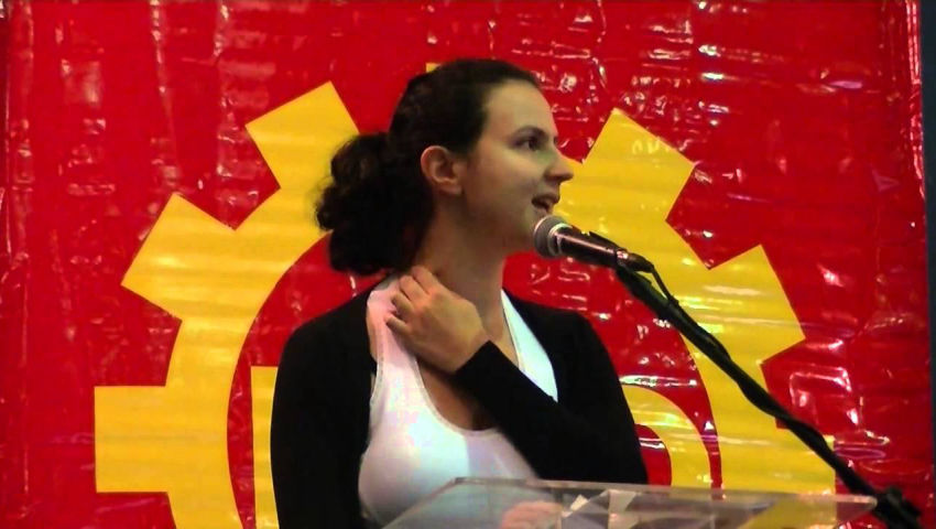 1º de Maio do PCO: Companheira Natália Pimenta
