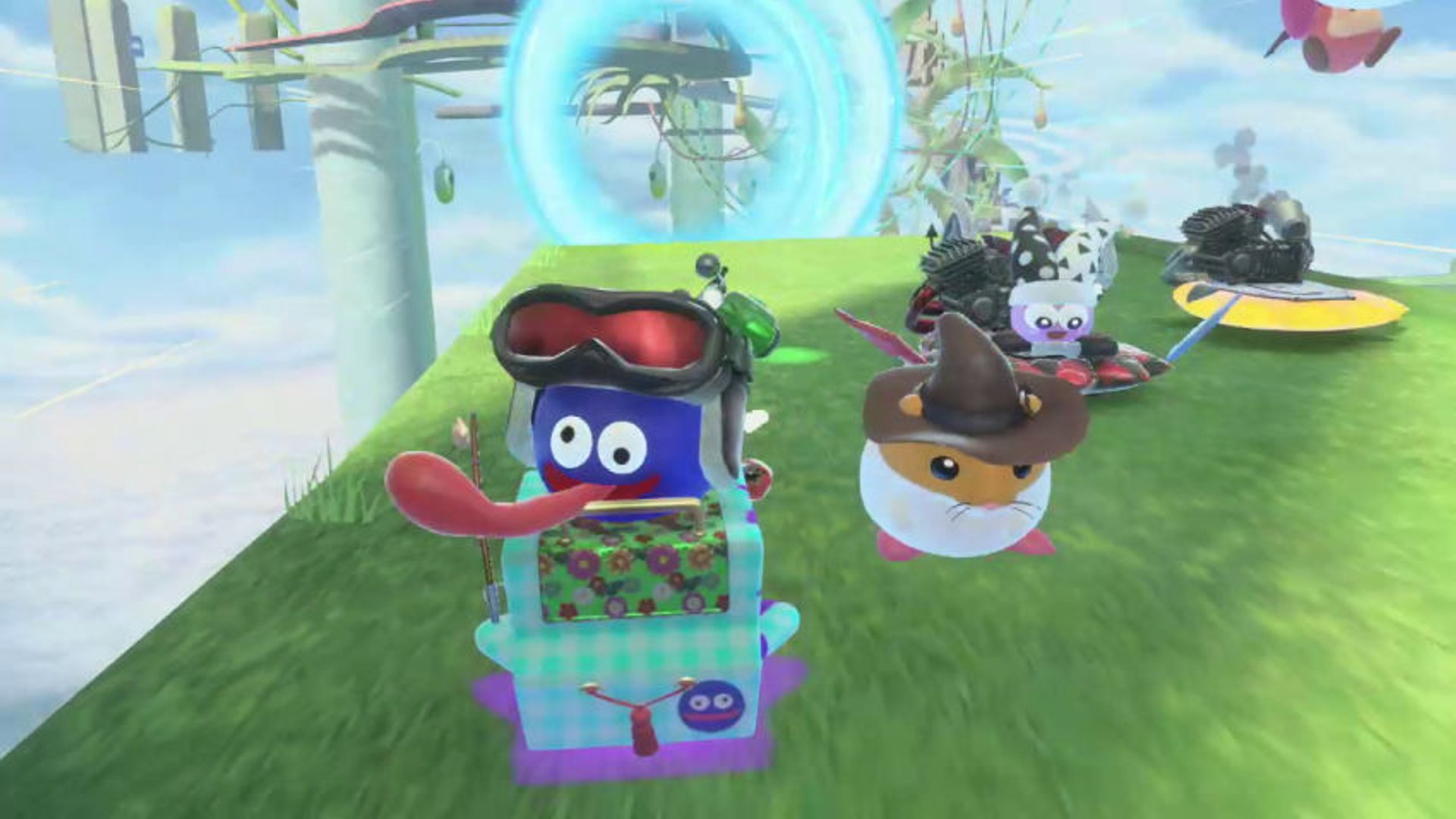 [No Commentary] Kirby Air Riders - Beanstalk Park - Gooey + Wagon Star