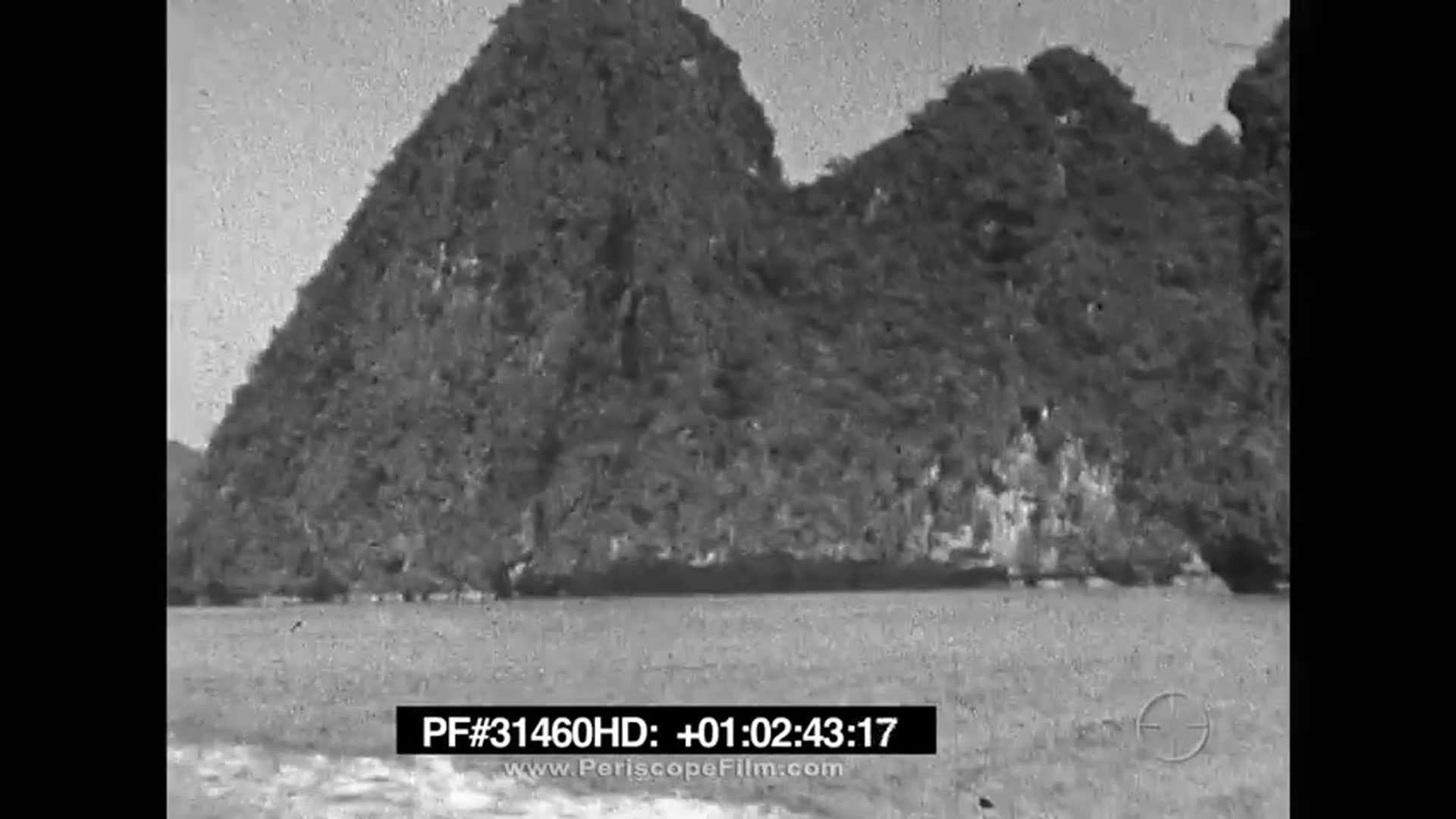 ONE HUNDRED MILE ISLAND AND ABOVE PAPUA NEW GUINEA 1930s HOME MOVIE 31460 HD