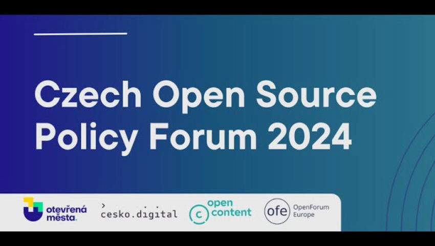 Czech Open Source Policy Forum 2024