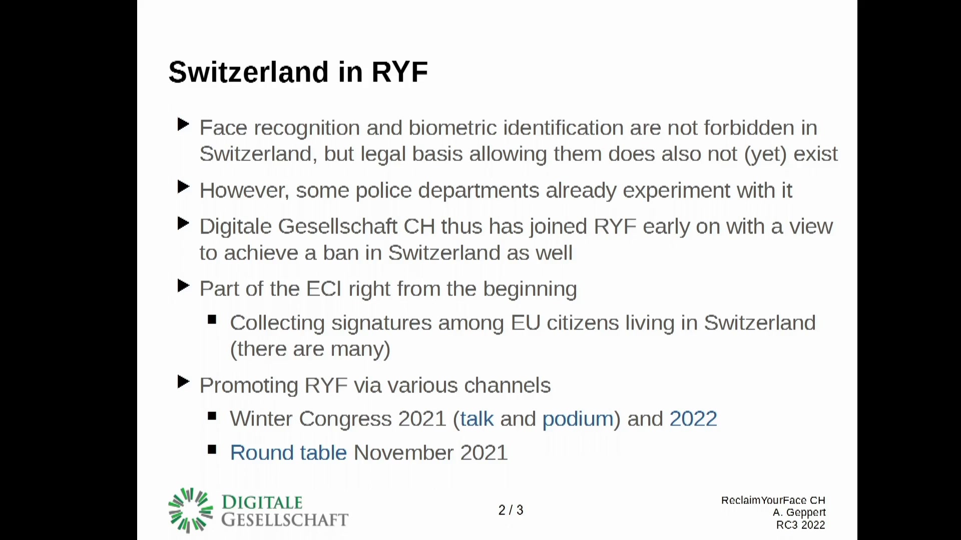 Reclaim Your Face! The European Citizens Initiative for a ban on biometric mass surveillance