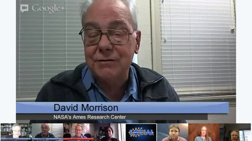Beyond 2012; Google Plus Hangout with NASA