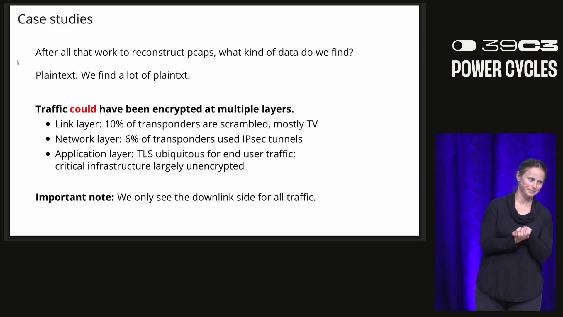 Don’t look up: There are sensitive internal links in the clear on GEO satellites