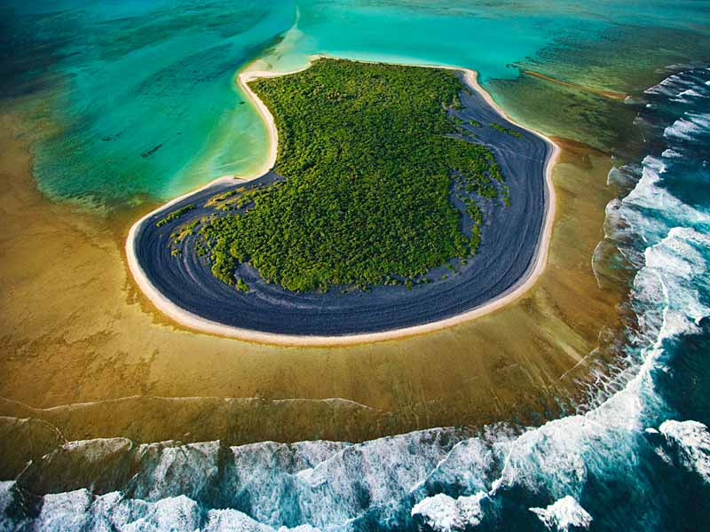 A wide-angle view of fragile Earth