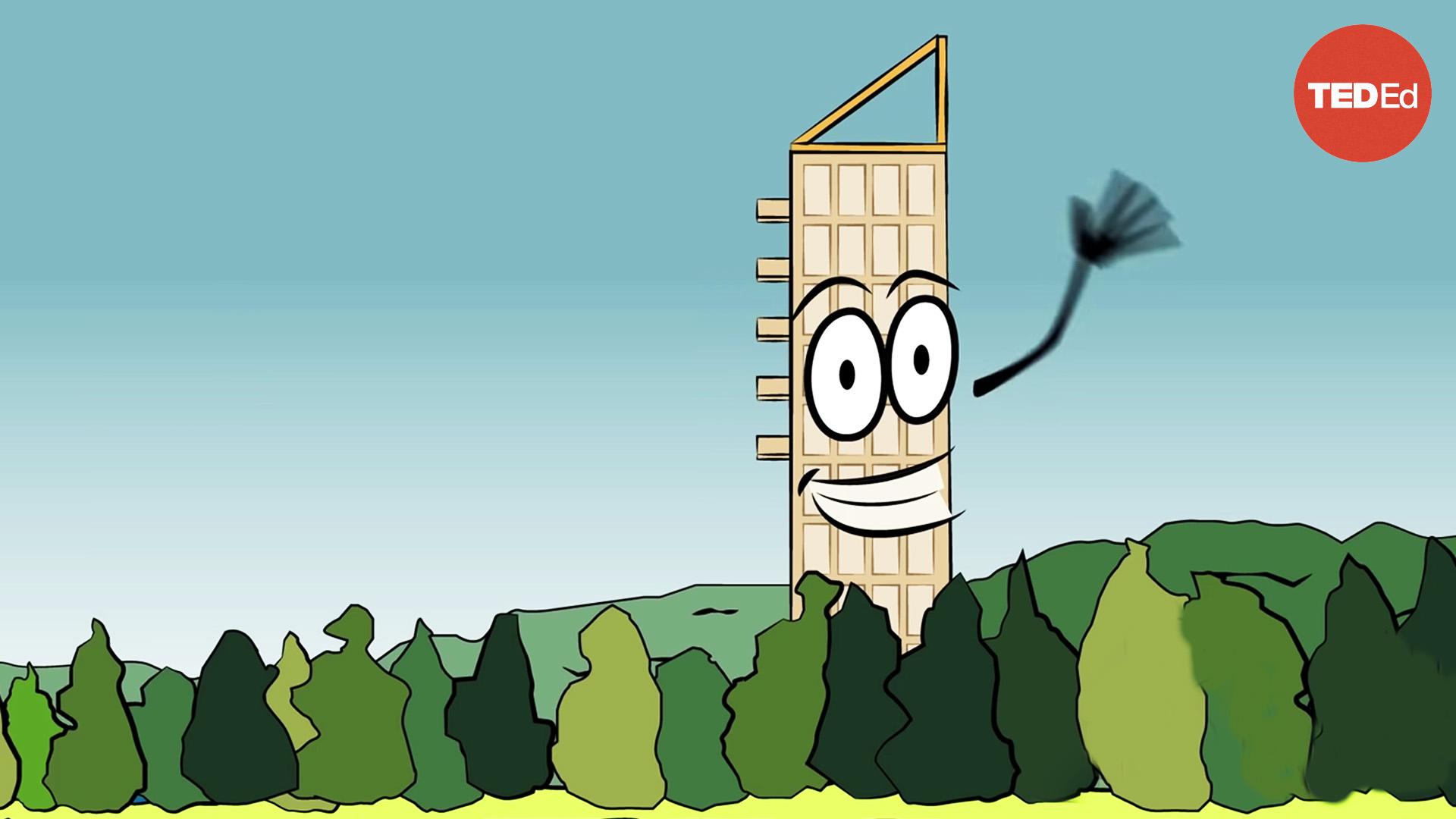 Could we build a wooden skyscraper?