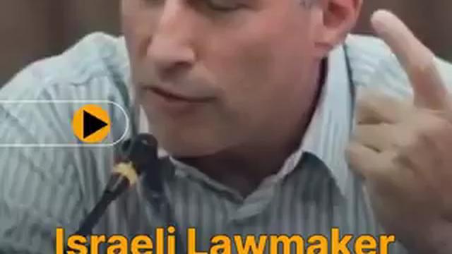 Israeli MP Hanoch Milwidsky: We are above international law.!