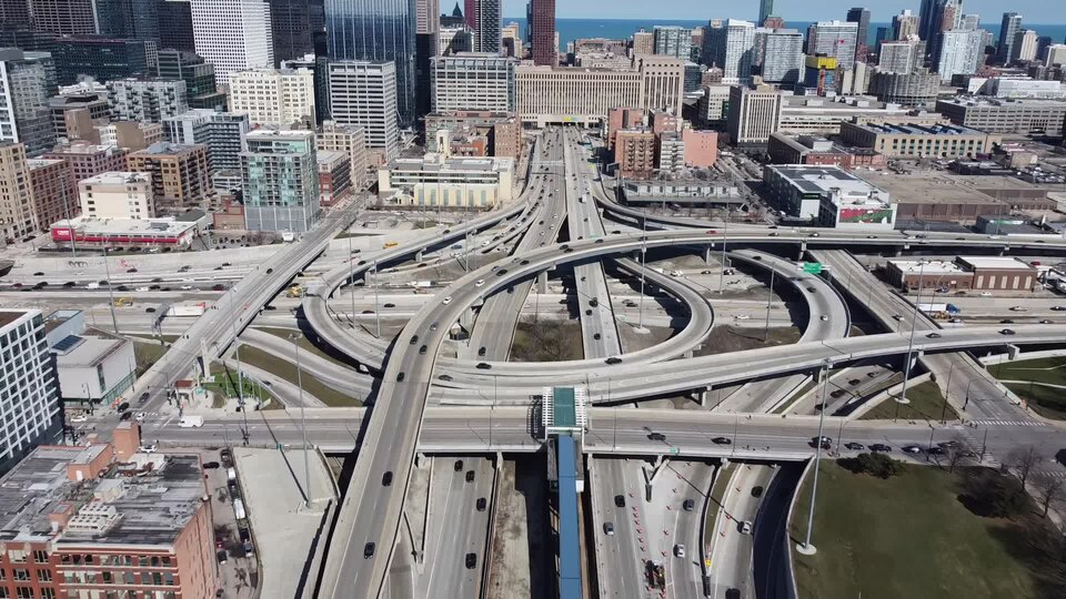 Jane M. Byrne Interchange Traffic