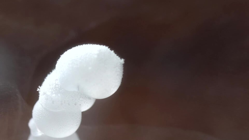 Frozen drop