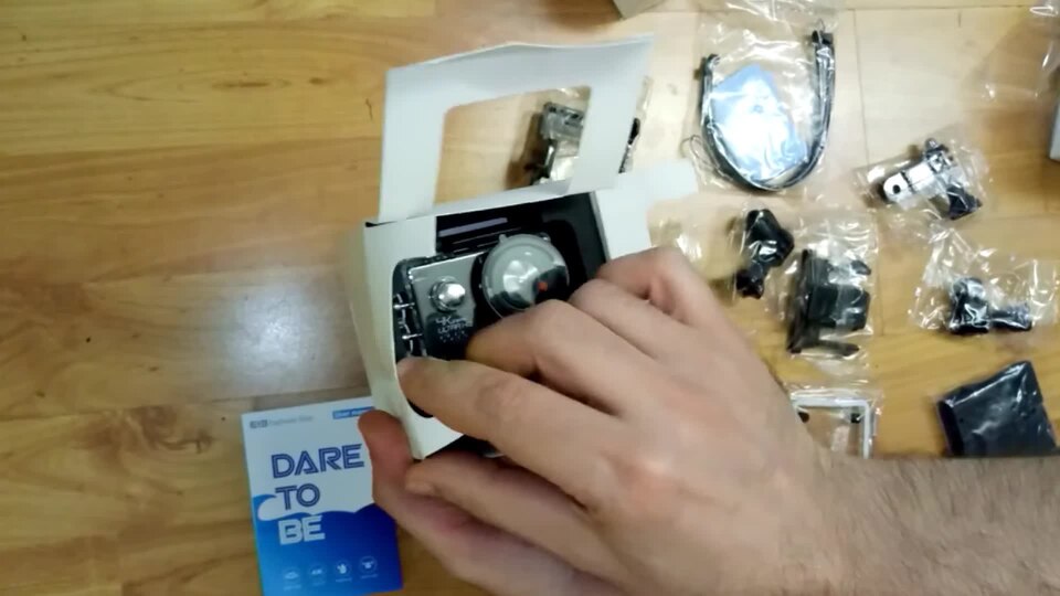Elephone EleCam Explorer Elite 4K Action Camera .Unboxing,