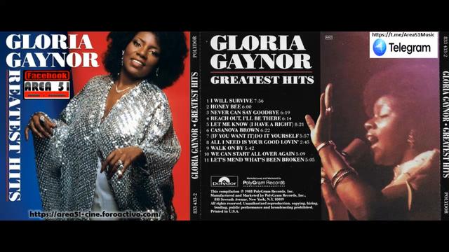 Gloria Gaynor - Reach Out, I'll Be There