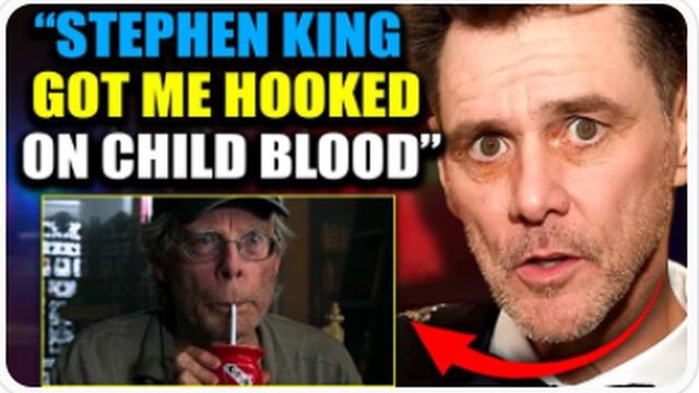 JIM CARREY TAPE: "STEPHEN KING GOT ME HOOKED ON ADRENOCHROME - I'LL BE DEAD BEFORE YOU HEAR THIS"