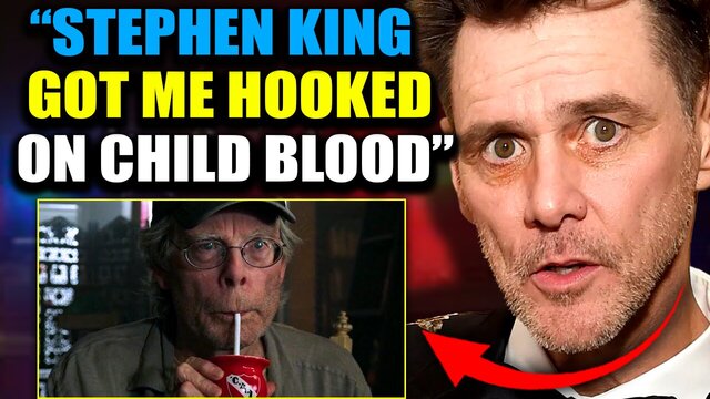 Jim Carrey Tape: "Stephen King Got Me Hooked on Adrenochrome - I'll Be Dead Before You Hear This"