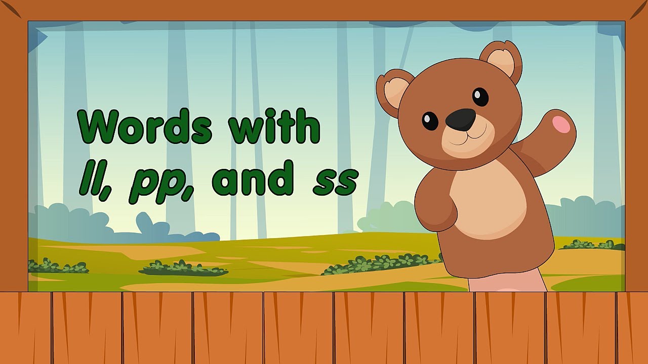 Words with ll, pp, and ss