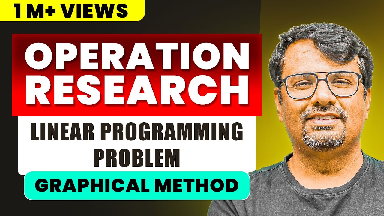 Operation Research | Linear Programming Graphical Method | Problems