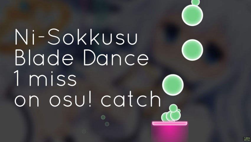 I'll show you some bureido dansu osu! catch edition