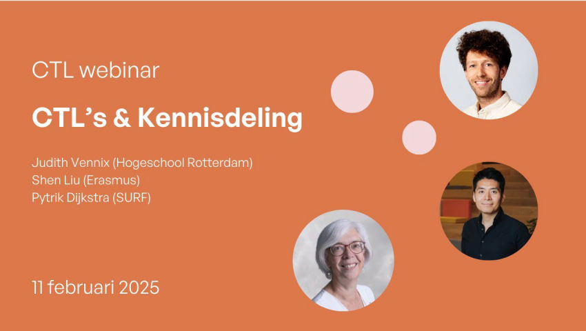 CTL webinar 6: CTL's & Kennisdeling