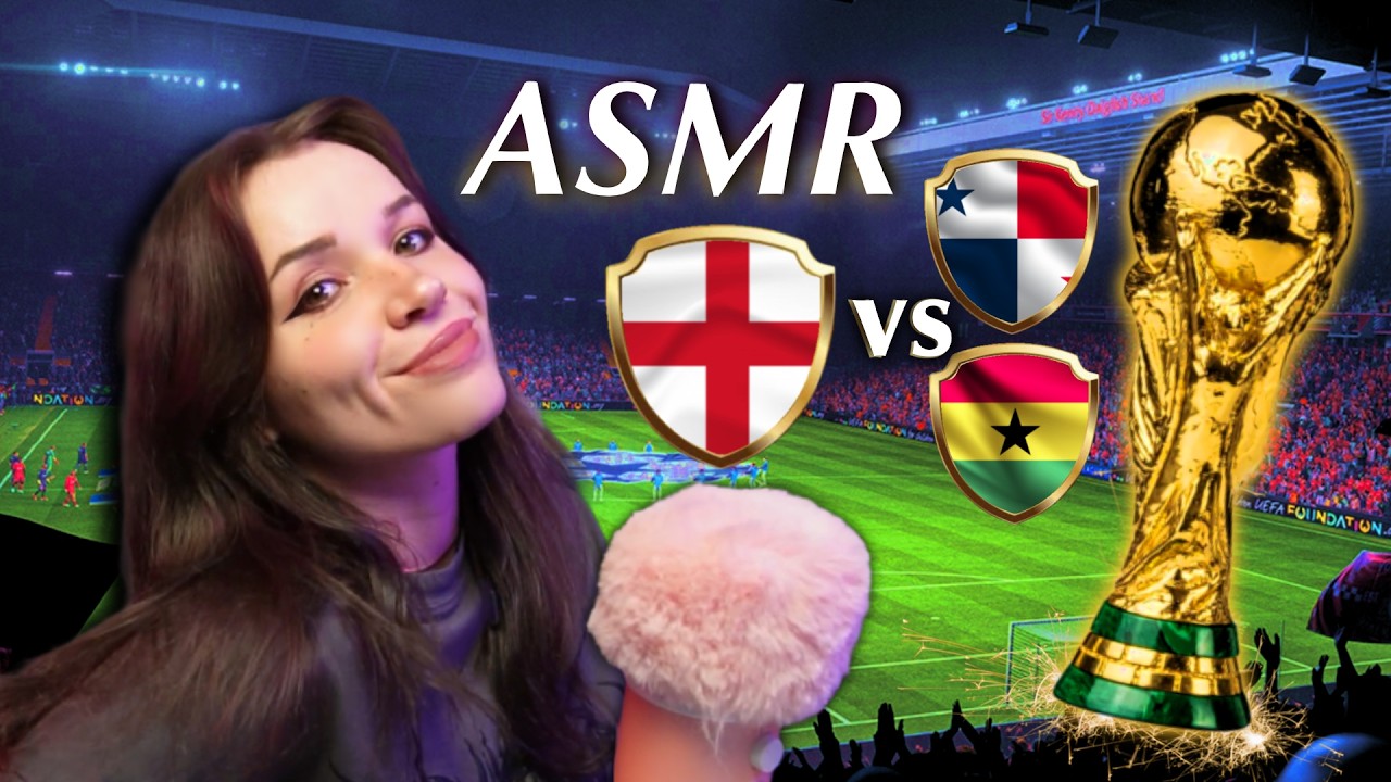 Kann ich England die Weltmeisterschaft gewinnen lassen, während du schläfst? [ASMR / Mundgeräusch...
