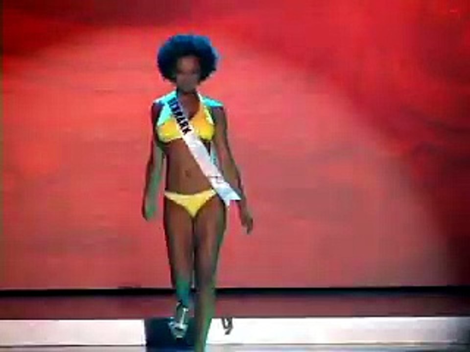 Maria Sten competes as Miss Denmark in 2008