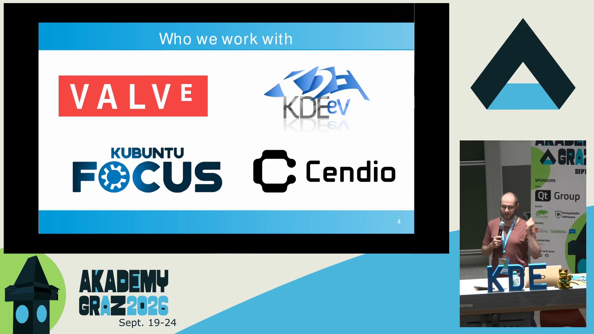 Sponsor's talks