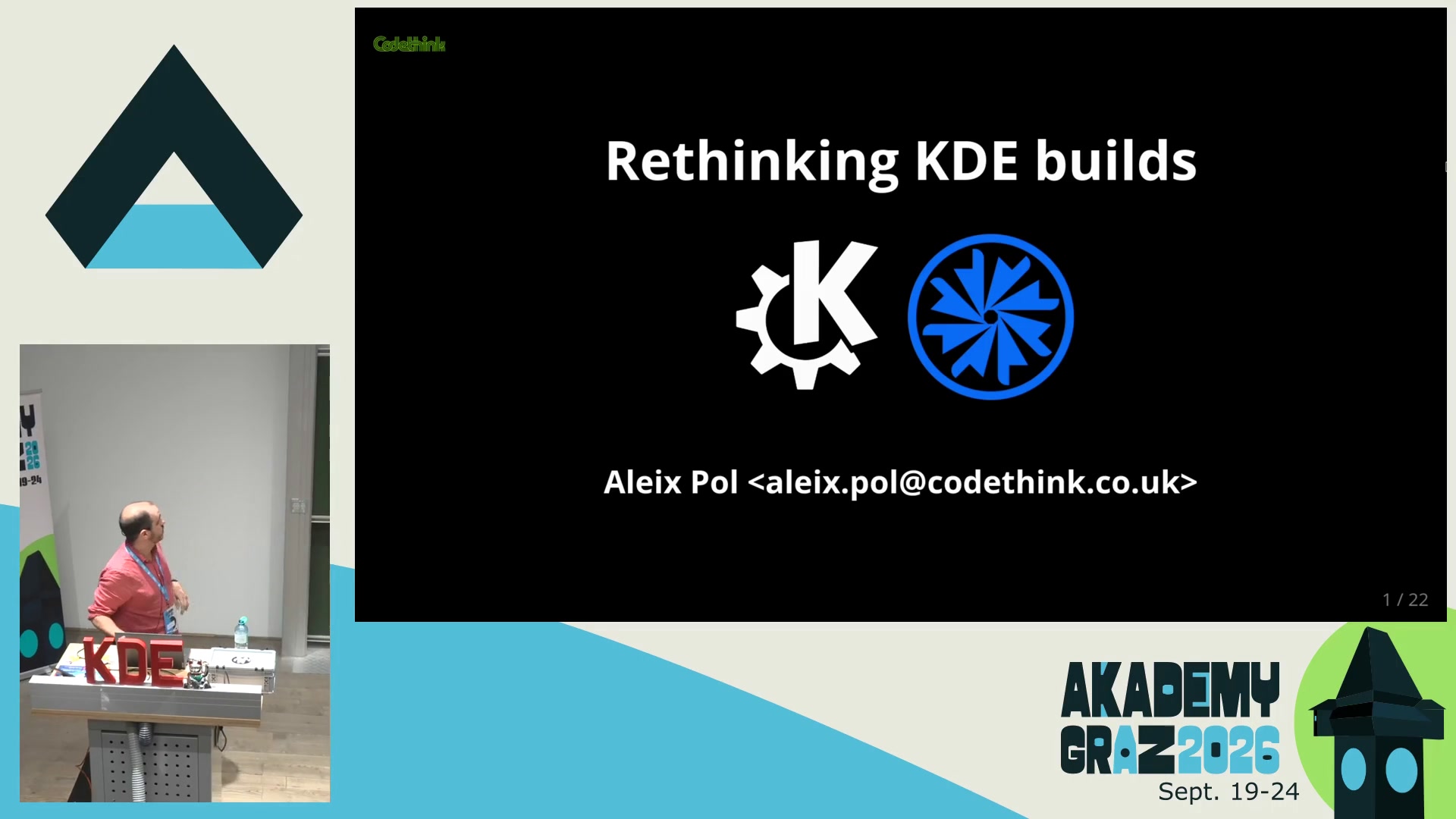Rethinking KDE builds