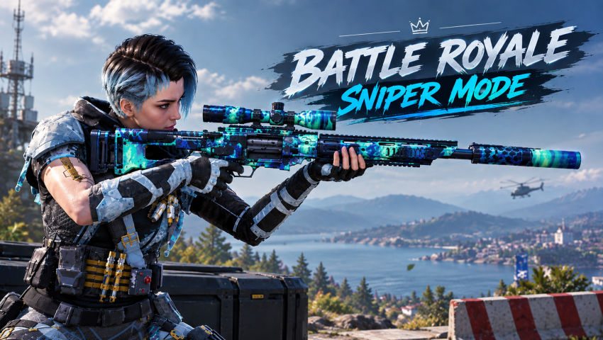 Battle Royale Sniper Only Mode On Call of Duty Mobile 🔫