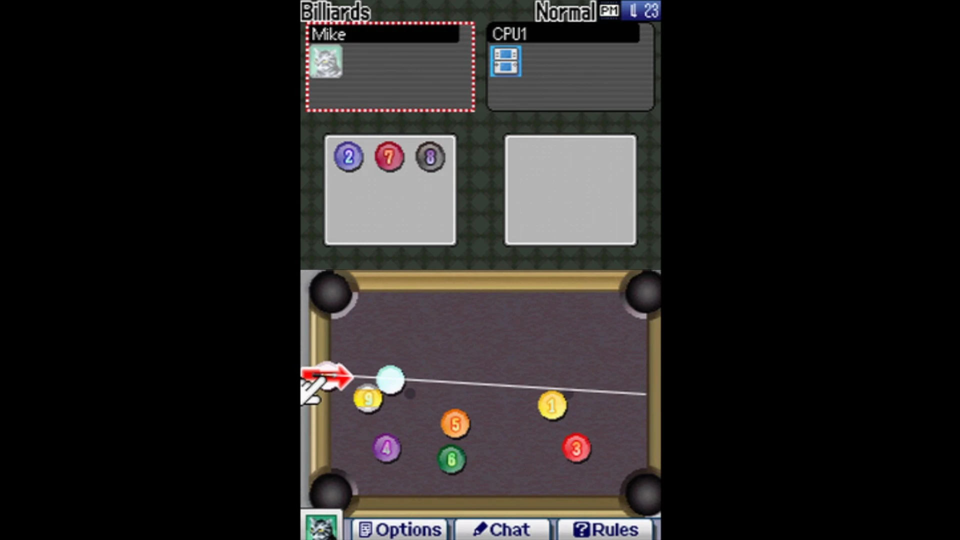 Clubhouse Games (Direct DS Capture) - Billiards