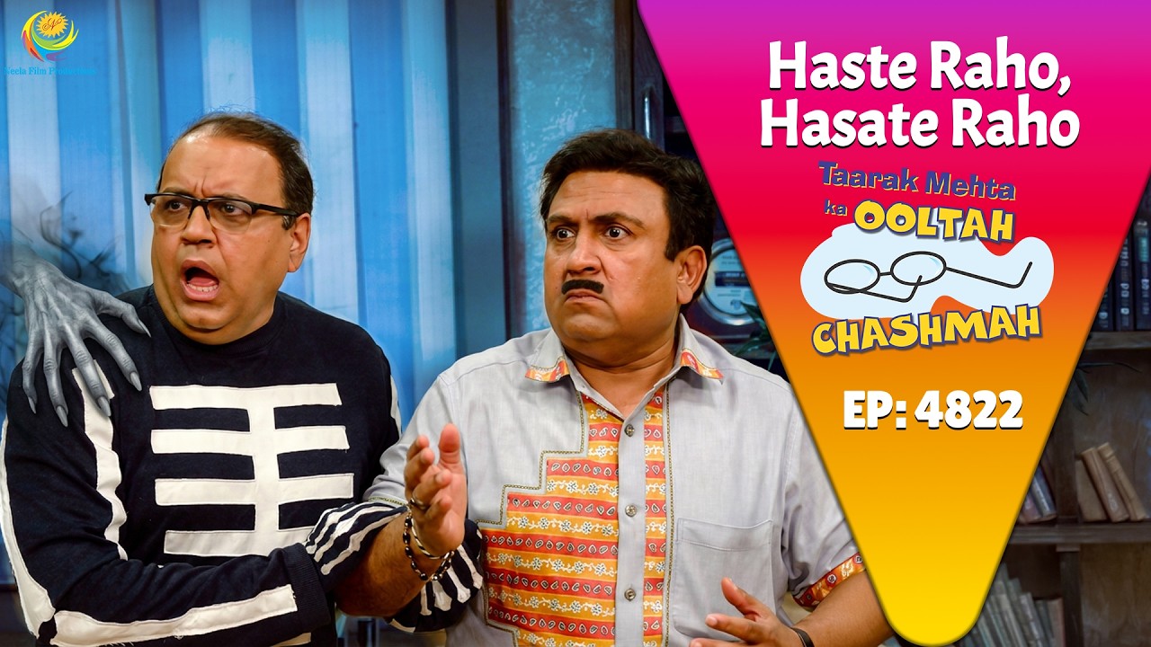NEW Episode 4822 - Bapuji Goes Missing From Society Due to Fear of a Ghost! | Taarak Mehta Ka Ool...