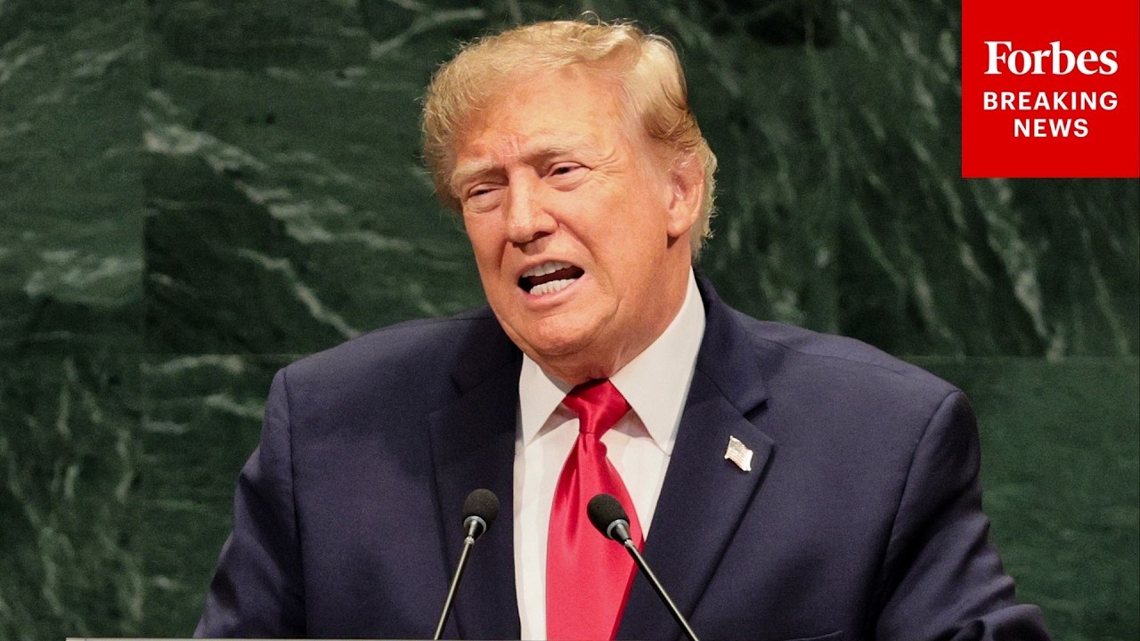 FULL REMARKS: Trump Addresses The United Nations General Assembly In New York City