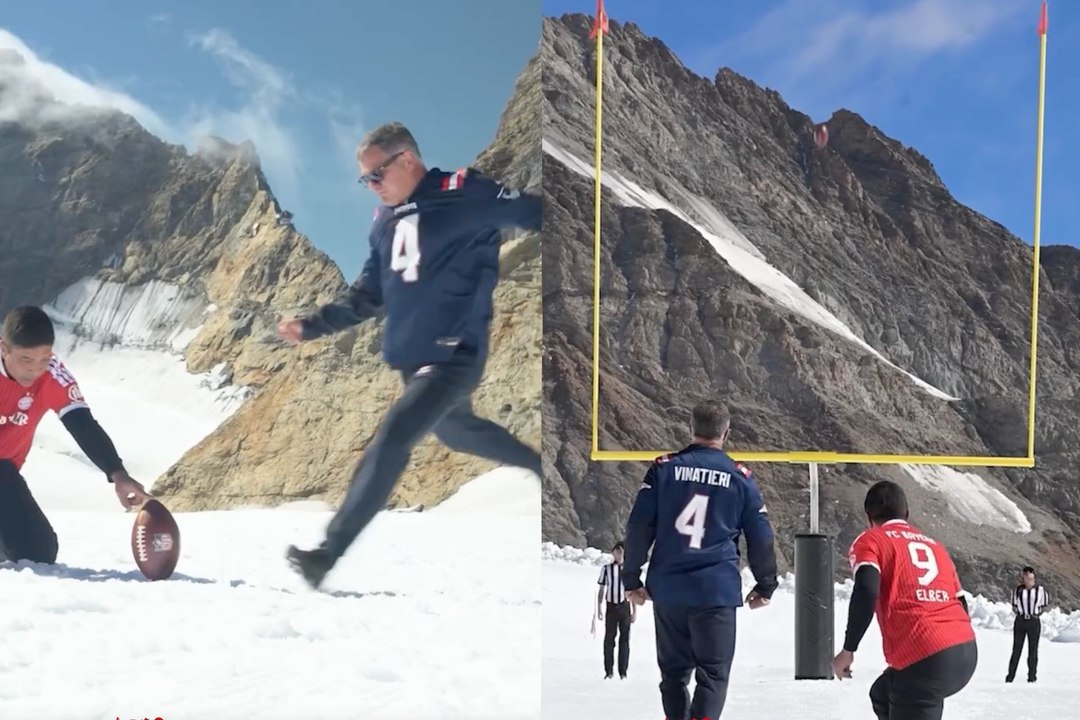 NFL legend sets the Guinness World Record for the highest-altitude field goal ever scored