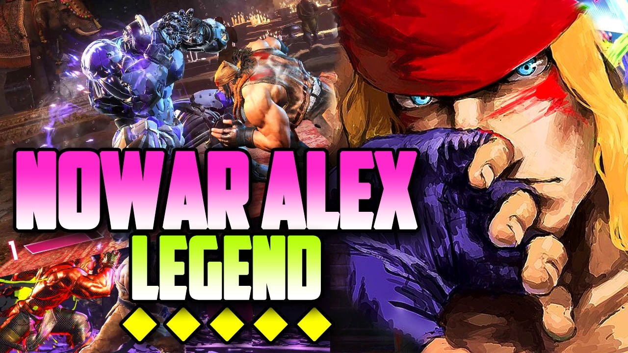 SF6 NOWAR ALEX LEGEND RANK COMPILATION