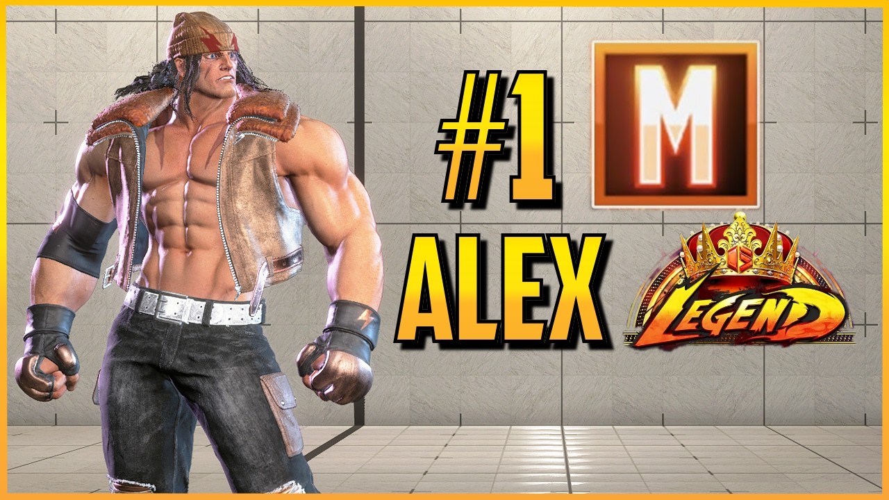 SF6 ▰ The First ALEX Modern Player To Hit Legend Rank【Street Fighter 6】