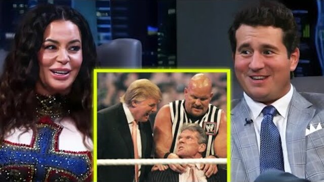 WWE Legend Candice Michelle On Meeting DONALD TRUMP At Wrestlemania!