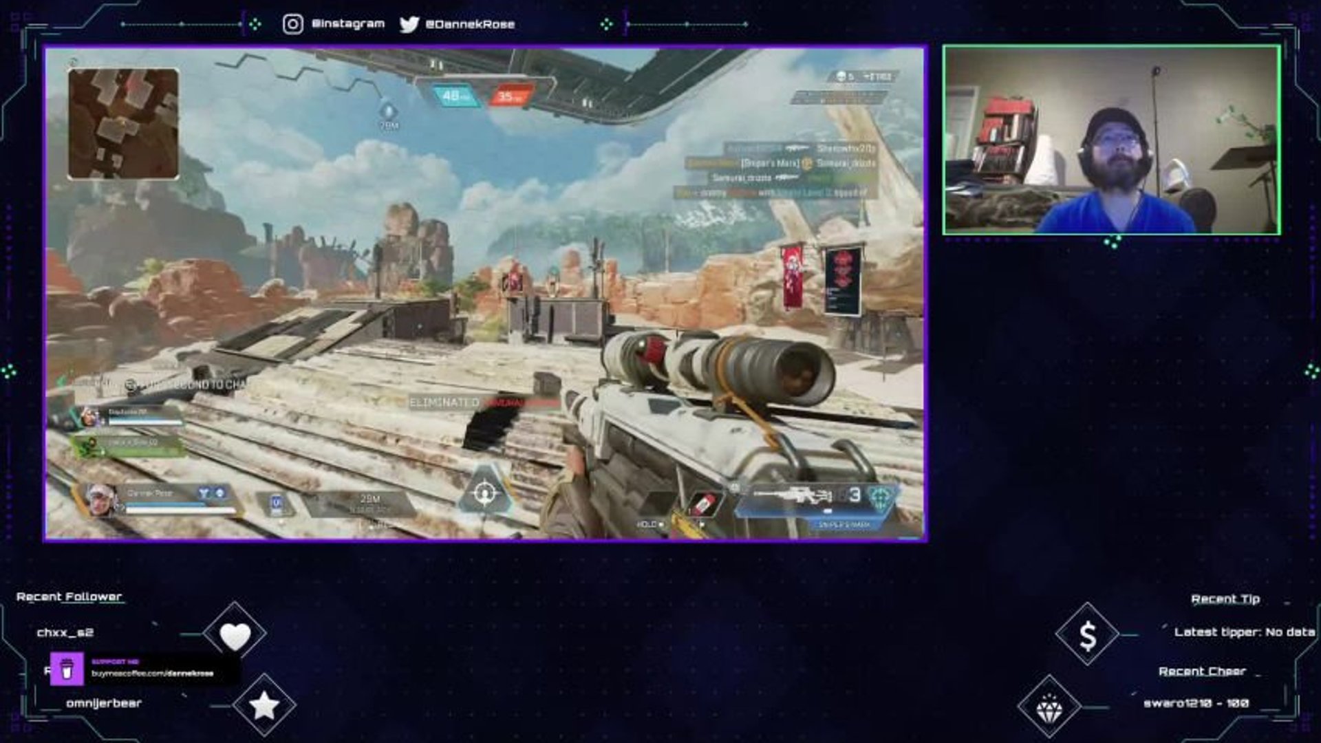 Clip Apex Legends Team Deathmatch Vantage Sniper's Mark Kills