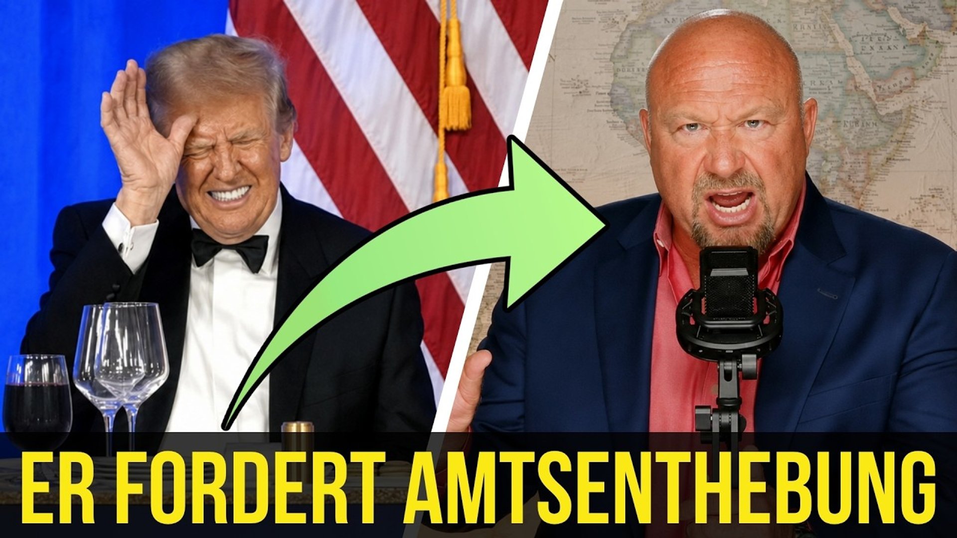 Trump in Panik: MAGA-Lautsprecher Alex Jones fordert Amtsenthebung!