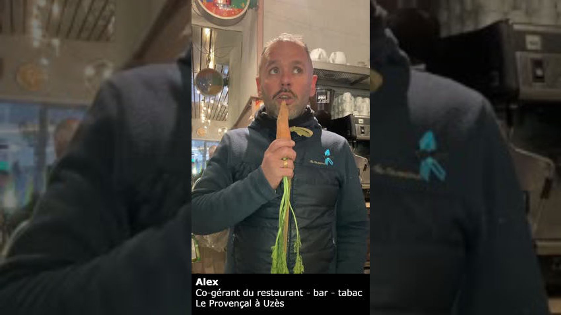 Alex du Provençal à Uzès pour J'enracine