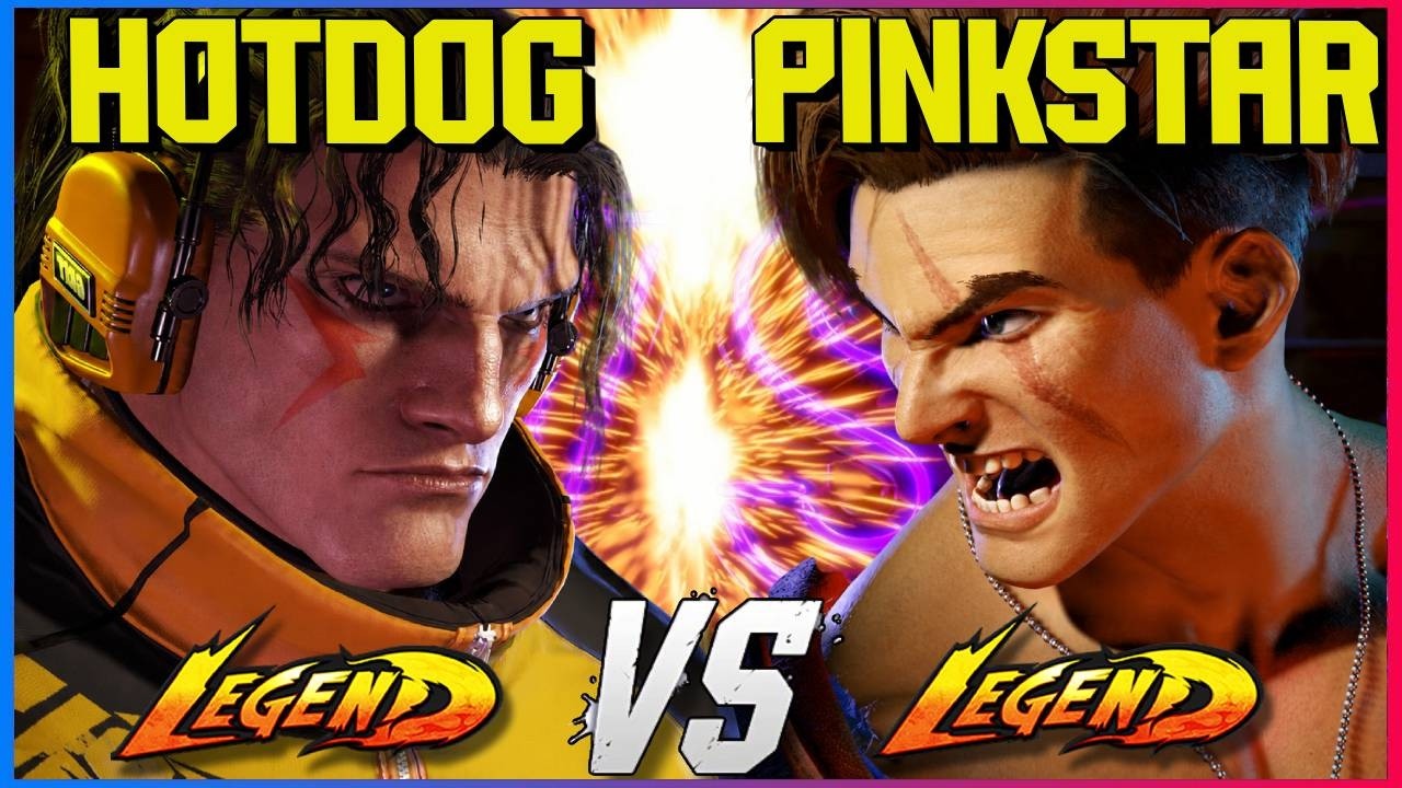 HOTDOG (Alex) vs PINKSTAR (Luke) – Alex Legend vs Luke Master! | SF6