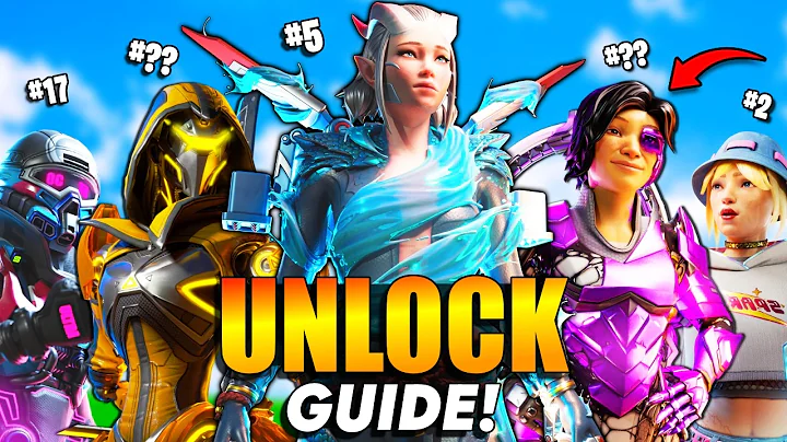 BEST LEGENDS To Unlock FIRST In Apex Legends!