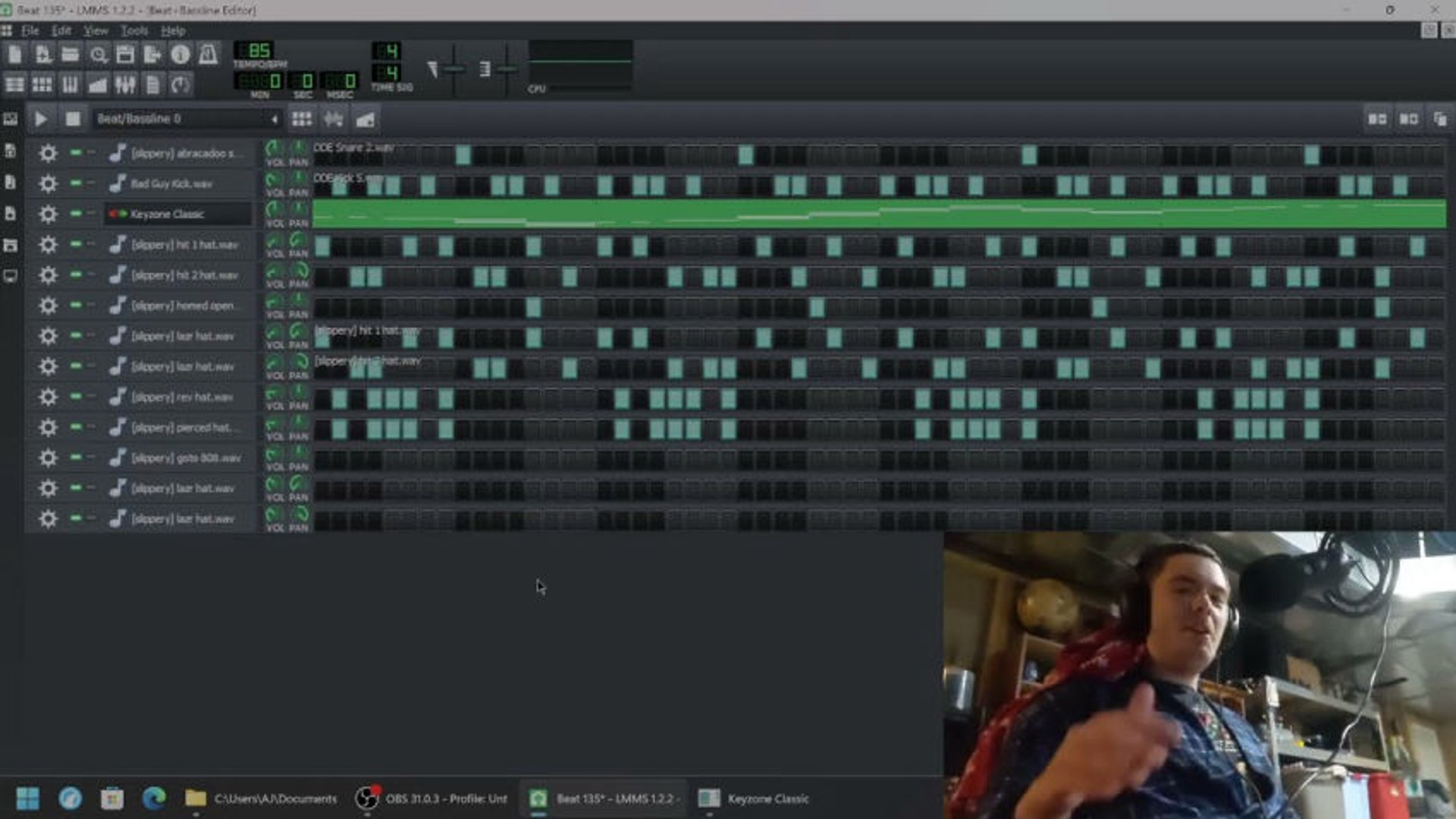 GOD Alex Gilbert - How the GOD Makes Beats? (FULL RAW VIDEO!)
