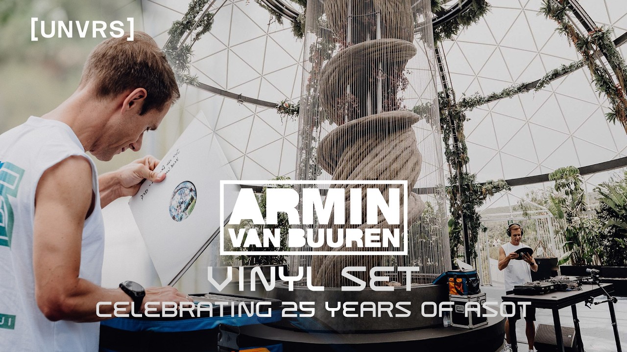 Armin van Buuren Vinyl Trance Classic Set at UNVRS [25 years of ASOT]