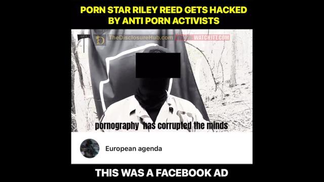 The porn star Riley Reid gets hacked by anti-porn activists. This is actually pretty crazy and it’s