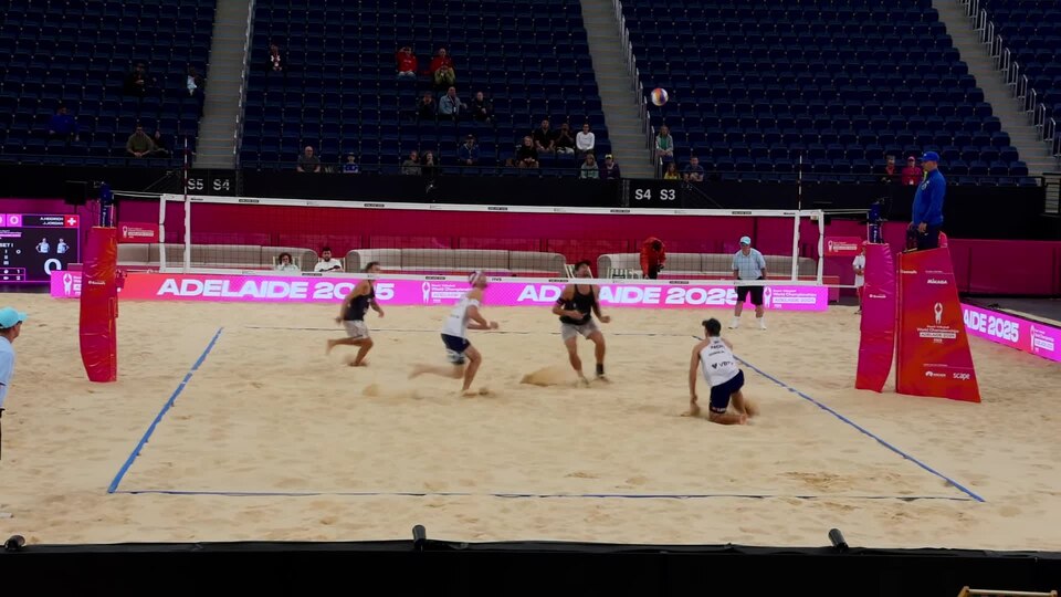 2025 Beach Volleyball World Championships (A. Mol – Sørum v Heidrich – Jordan) video - 02