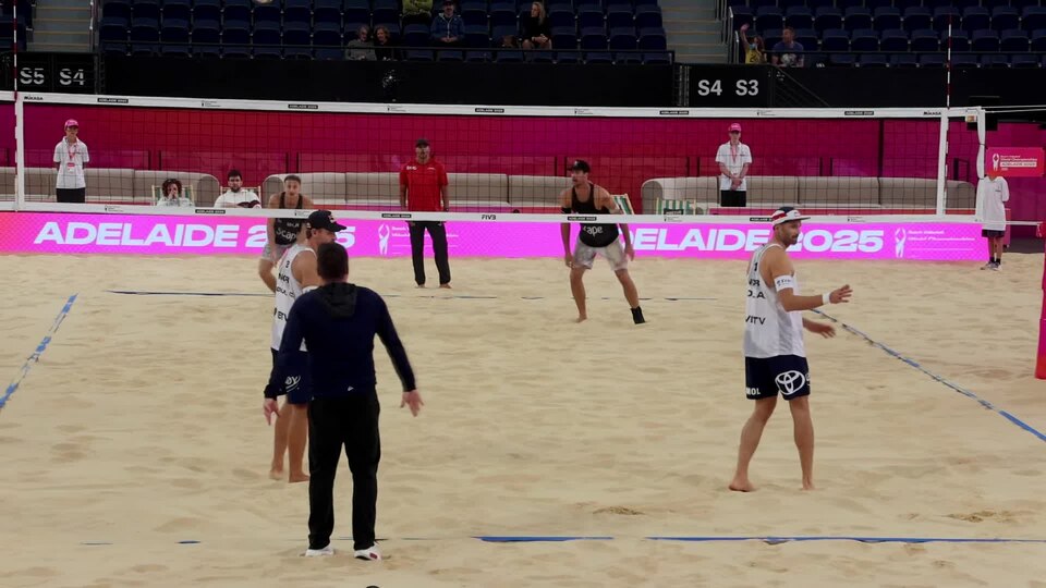 2025 Beach Volleyball World Championships (A. Mol – Sørum v Heidrich – Jordan) video - 01