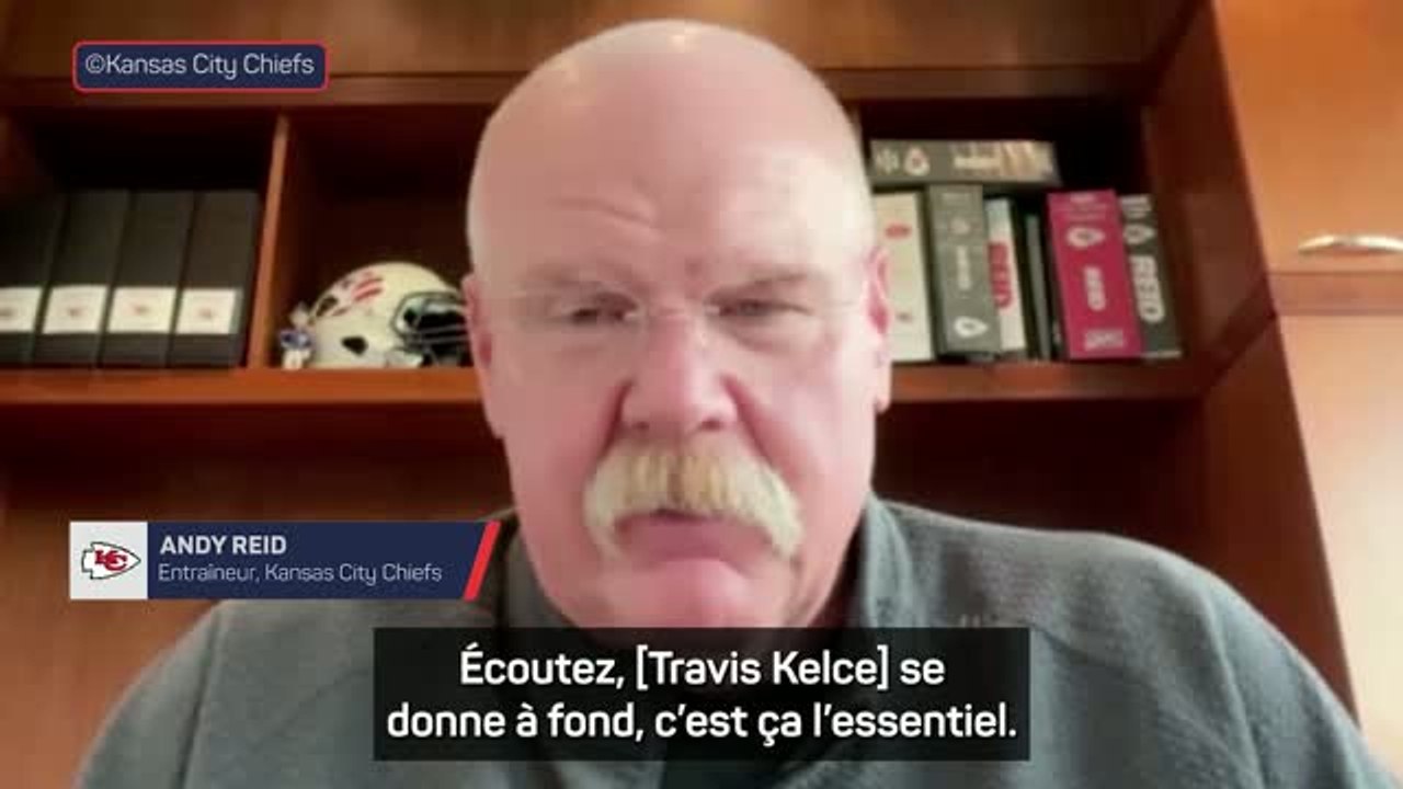 Chiefs - Pour Reid, Kelce n’a pas été distrait par son mariage avec Taylor Swift