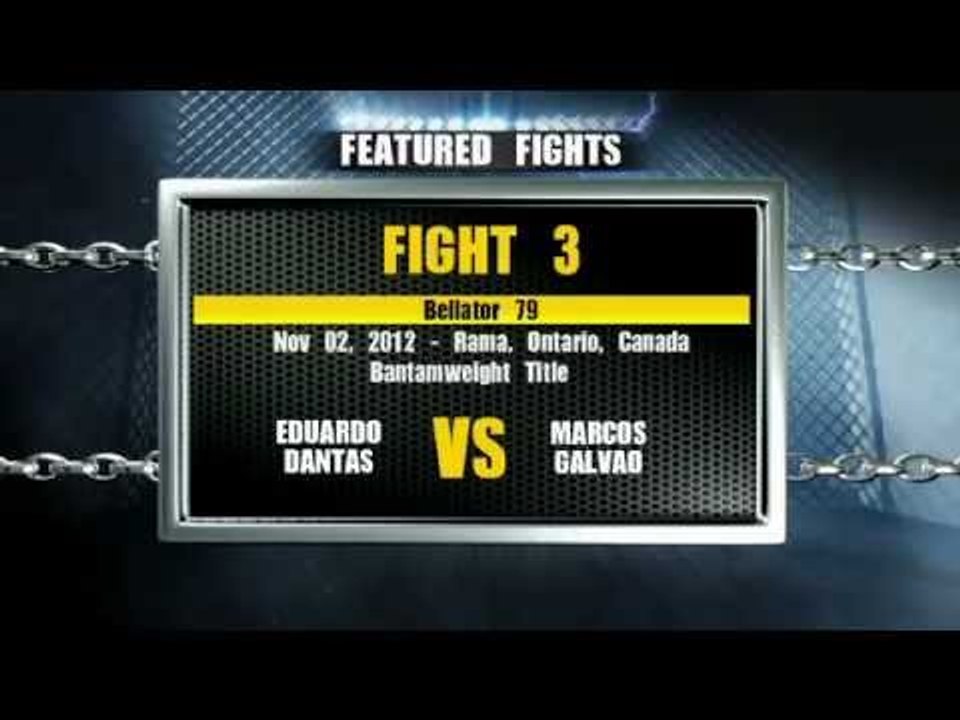 Bellator 79: Eduardo Dantas vs Marcos Galvao breakdown and analysis