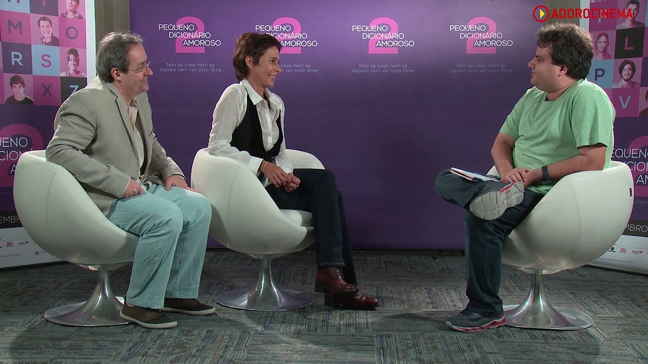 Pequeno Dicionário Amoroso 2 Entrevista com Andréa Beltrão e Daniel Dantas