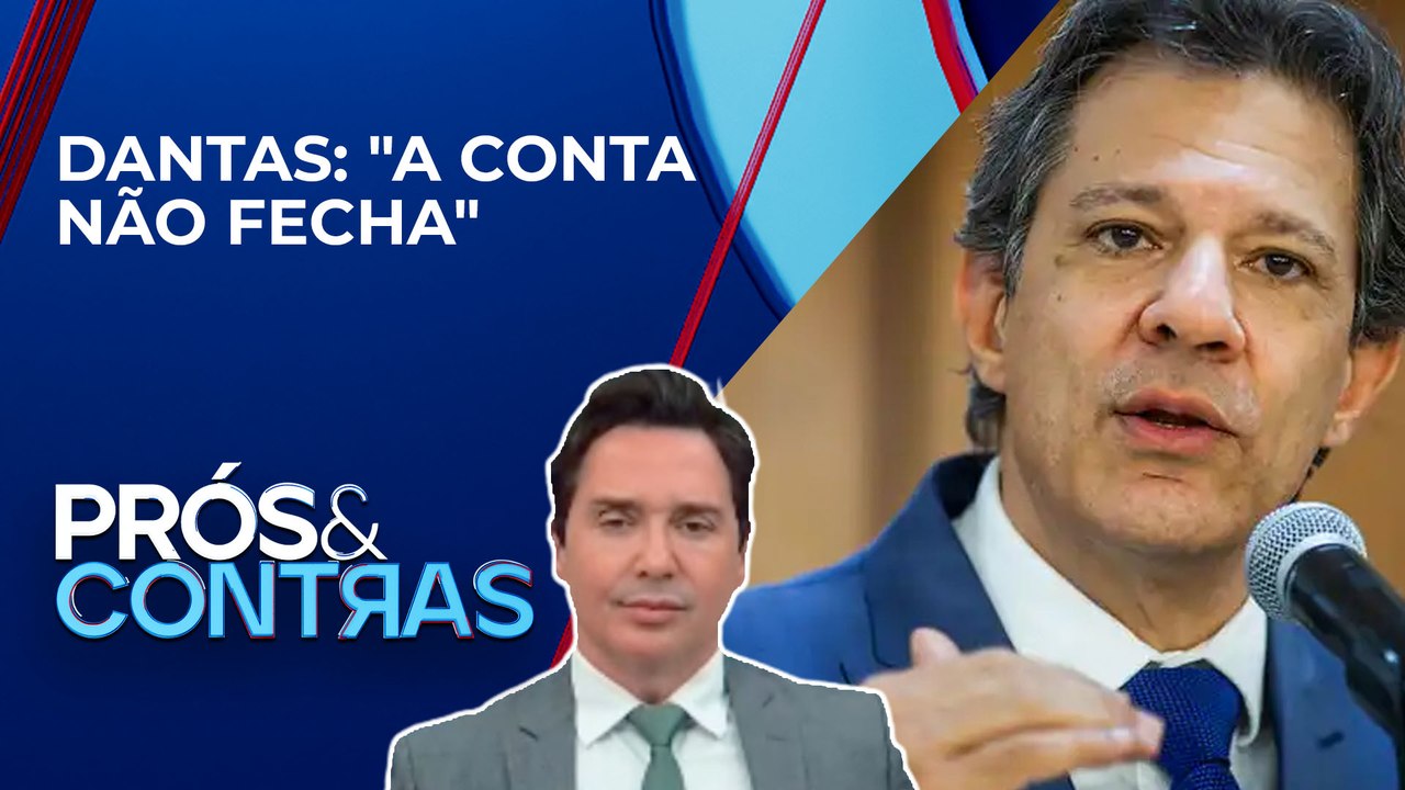 Dantas analisa distanciamento de Fernando Haddad com o Congresso | PRÓS E CONTRAS