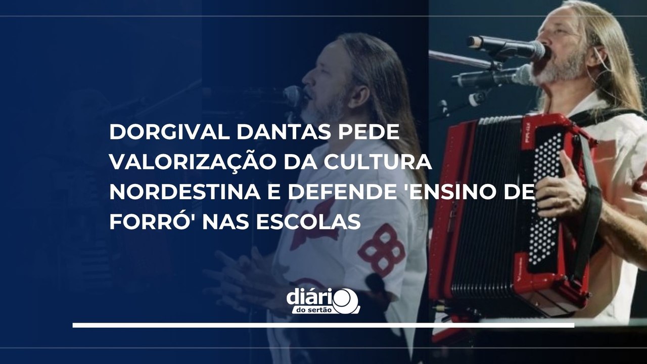 Dorgival Dantas pede valorização da cultura nordestina durante show no Parque do Povo