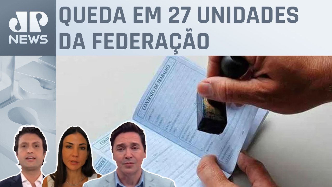 Brasil encerra trimestre com taxa de desemprego em 7,7%; Ghani, Klein e Dantas analisam